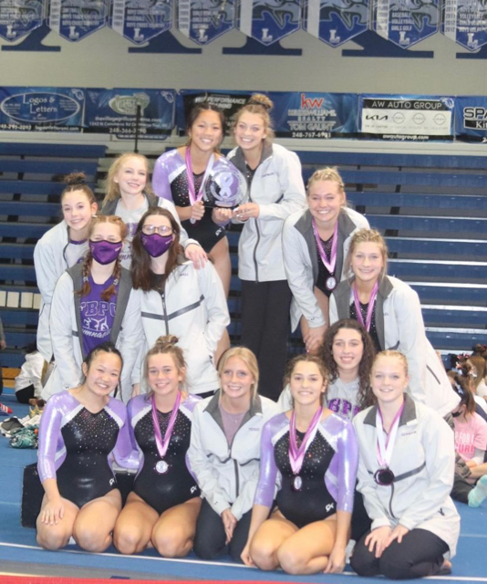 Fowlerville Byron Pinckney Chelsea High School Gymnastics Livingston